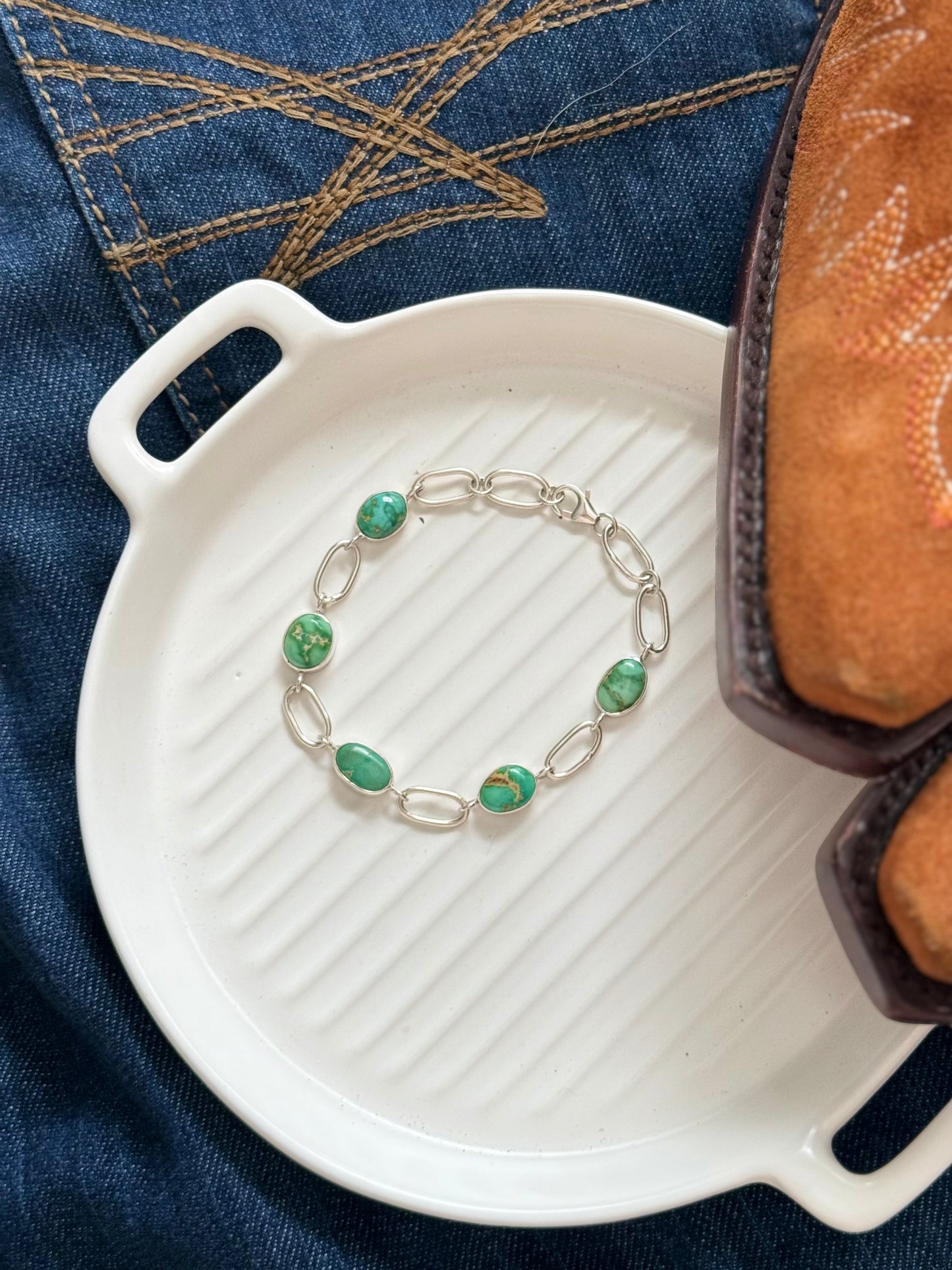 Turquoise Tennis Bracelet